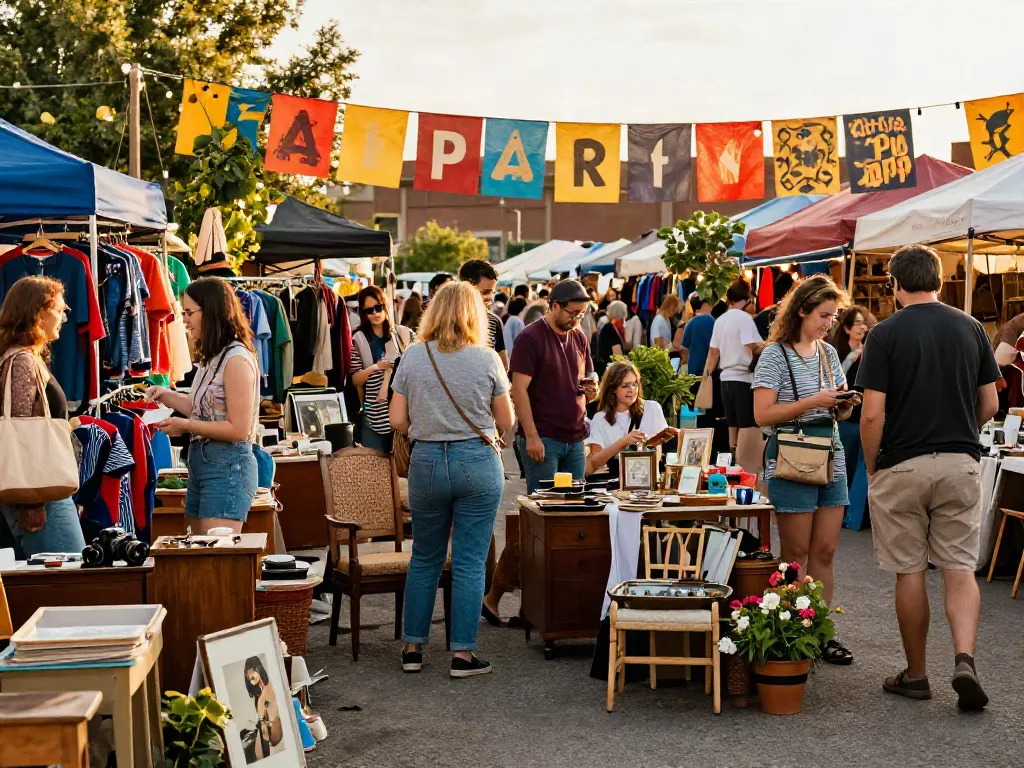 Experience the charm of rokok88 apk with unique second-hand finds at a vintage marketplace.